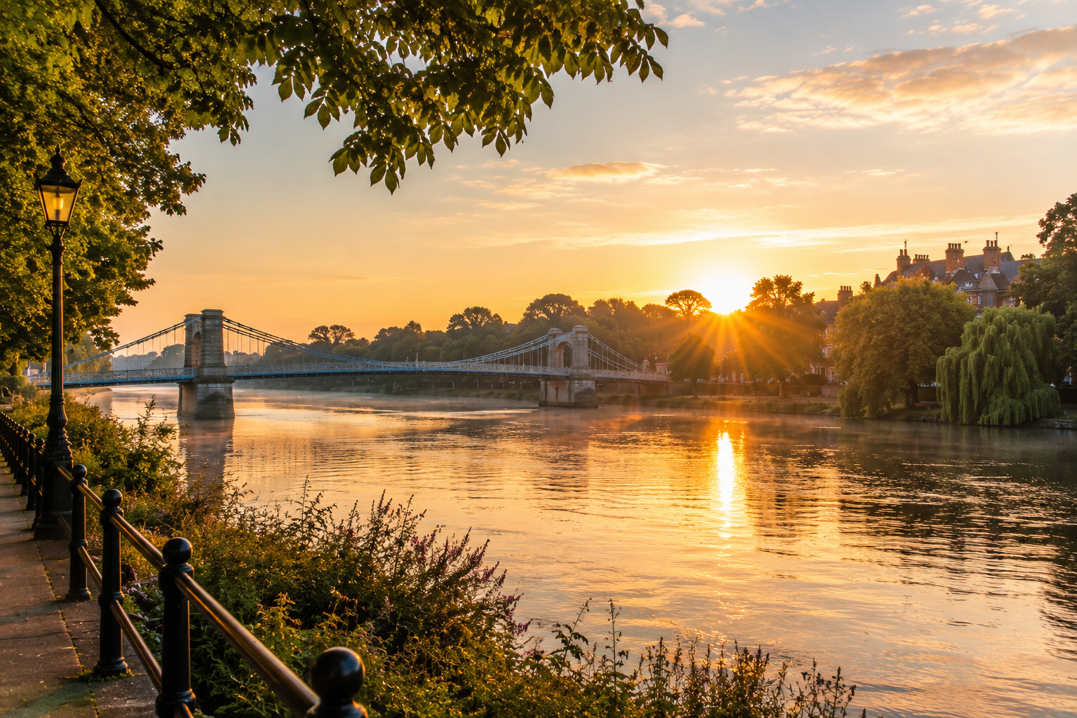 The River Dee at sunrise